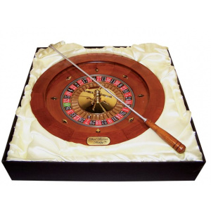 Dal Rossi Italy Roulette Wheel 35 cm (14") Similate the real Deal!Comes with a metal ball-0