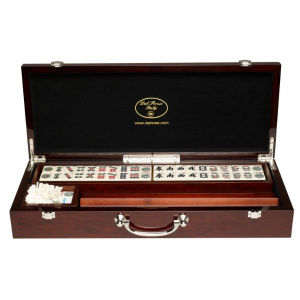 Dal Rossi Mahjong: Deluxe Oak Case 53cm-0