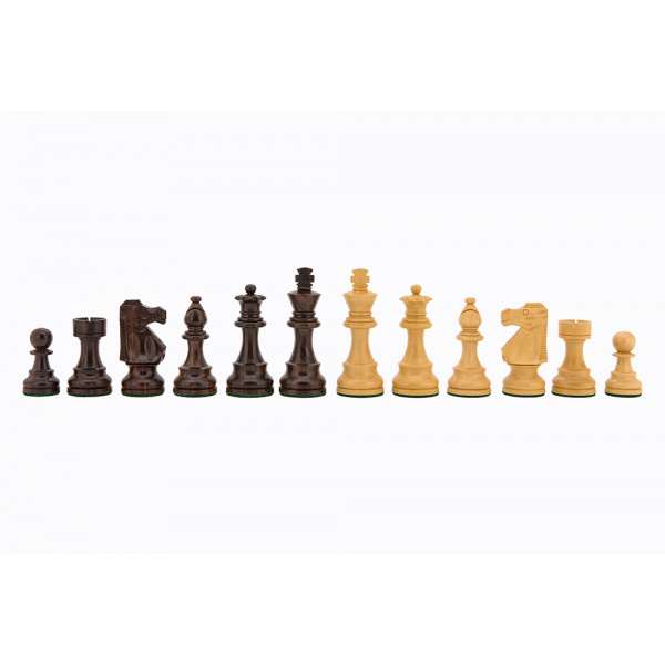 French Staunton Chess Set – Weighted Pieces & Walnut Wood Board