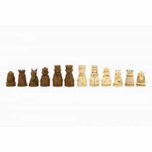 Dal Rossi Medieval Chess Pieces Polyresin. Product code: L2206DR-0